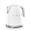 Чайник электрический Smeg KLF03WHMEU 1.7л. 2400Вт белый/серебристый (корпус: нержавеющая сталь) - фото 27847