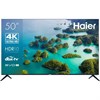 50" HAIER 50 Smart TV S2, Ultra HD 4K, черный, СМАРТ ТВ, Android TV dh1vltd02ru