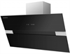 Каминная вытяжка Maunfeld Mersey 90 нержавеющая сталь/черное стекло ут000007809