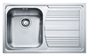 Кухонная мойка 79 см Franke Logica Line LLX 611 полированная нержавеющая сталь 101.0085.772