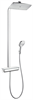 Душевая система Hansgrohe Raindance E 27112400 Showerpipe 360 1jet, термостатическая, белый/хром 27112400