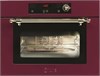 Комбинированный духовой шкаф с паром, микроволнами IILVE 645-SCHSW/BUG бургунди (ручки латунь) 00-00000955