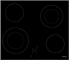 Встраиваемая электрическая варочная панель Korting HK 62031 B 00000001260