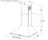 Каминная вытяжка Korting KHC 6750 RB 00000013417