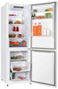 Двухкамерный холодильник отдельностоящий NORDFROST RFC 350 NFW 00000315318