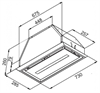 Встраиваемая вытяжка Kuppersberg Inbox 73 X 00005950