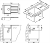 Кухонная мойка Alveus LINE 80 NAT-90 (1066750) 1066750