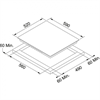 Встраиваемая электрическая варочная панель Franke FHR 604 C T WH (108.0530.026) 108.0530.026