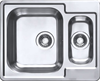 ALVEUS LINE MAXIM 50 SAT-90, мойка, нержавеющая сталь сатин (в комплекте с сифоном 1130555) 1089612