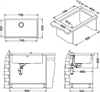 Кухонная мойка Alveus QUADRIX 60 BRS-90 (1092477) 1092477