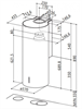 Вытяжка Faber CYLINDRA/2 EV8 2EL XH890 110.0332.307