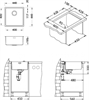 Кухонная мойка Alveus KOMBINO 30 KMB 90 FI (1118877) 1118877