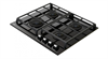 Встраиваемая газовая варочная панель Teka GBC 64100 KBN black 112580037