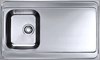 ALVEUS CLASSIC PRO 70 SAT-90, мойка, нержавеющая сталь сатин (в комплекте с сифоном 1130551) 1130471