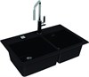 Кухонная мойка Alveus ATROX 50 CARBON-G91 черный (1132002) 1132002