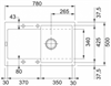 Кухонная мойка Franke MRG 611-78 черный мат (114.0630.781) 114.0630.781