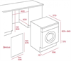 Встраиваемая стиральная машина Teka LSI5 1481 114030004