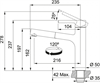 Смеситель для кухни Franke Centro ВШ (115.0621.550) 115.0621.550