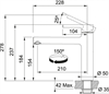 Смеситель для кухни Franke Centro (115.0621.612) 115.0621.612