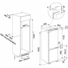 Встраиваемый холодильник Franke FCB 360 V NE E 118.0606.723 118.0606.723