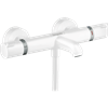 Смеситель Hansgrohe Ecostat Comfort 13114700 для ванны и душа, термостатический, белый матовый 13114700
