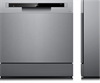 Посудомоечная машина Hyundai DT503 СЕРЕБРИСТЫЙ,  компактная, настольная, 55см, загрузка 8 комплектов, серебристая 1456988