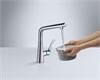 Смеситель Hansgrohe Metris 14822800, для кухни, цвет сталь 14822800