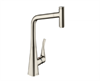Смеситель Hansgrohe Metris Select 14884800 для кухни, сталь 14884800