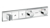 Смеситель Hansgrohe RainSelect 15355400 для душа, термостатический, белый/хром 15355400