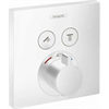 Смеситель Hansgrohe ShowerSelect 15763700 для душа, термостатический, белый матовый 15763700