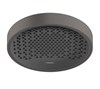 Верхний душ Hansgrohe Rainfinity 26229340, 25 х 25 см, Ecosmart 1 режим струи, без держателя, чёрный хром 26229340