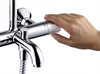 Душевая система Hansgrohe Vernis Blend 26274000, Showerpipe 200 1jet, термостатическая, хром 26274000