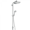 Душевой гарнитур Hansgrohe Croma Select S Showerpipe 280 1jet Reno 26793000 с верхним душем, корпус хром, лицевая часть хром, 1 режим струи 26793000