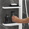 Душевой гарнитур Hansgrohe Rainfinity Showerpipe 360 26842700, корпус белый матовый, лицевая часть черная, 1 режим струи 26842700