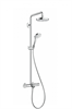 Душевая система Hansgrohe Croma Select S 27351400 180 2jet, термостатическая, белый/хром 27351400