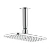 Верхний душ Hansgrohe Raindance Air EcoSmart 27383000, 24х16 см, 1 режим струи, с держателем 27383000