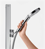 Душевой гарнитур Hansgrohe Raindance Select S 27646000, корпус хром, лицевая часть хром, 3 режима струи 27646000