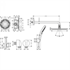 Душевая система Hansgrohe Raindance 27959670 S Shower, термостатическая, цвет чёрный матовый 27959670
