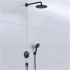 Душевая система Hansgrohe Raindance 27959670 S Shower, термостатическая, цвет чёрный матовый 27959670