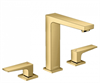 Смеситель Hansgrohe Metropol 32515990 для раковины 160, золото 32515990