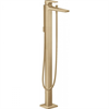 Смеситель Hansgrohe Metropol 32532140 для ванны, шлифованная бронза, напольный 32532140