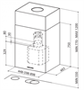 Островная вытяжка Faber Cubia Isola Plus EV8 X A90 335.0502.098 335.0502.098
