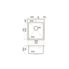Кухонная мойка Omoikiri Akisame 41-GM (4973094) 4973094