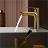 Смеситель Hansgrohe Talis E 71712990 для раковины, полированное золото 71712990