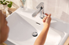 Смеситель для раковины Hansgrohe Rebris 72517000 S, с донным клапаном, хром глянцевый 72517000