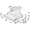 Встраиваемая вытяжка Gorenje BHP 643 ORAW 730992