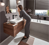 Смеситель для раковины Hansgrohe Vivenis 75040670, с донным клапаном, черный матовый 75040670