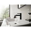 Смеситель для раковины Hansgrohe Finoris 76020670, с донным клапаном, чёрный матовый 76020670