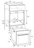 Встраиваемый электрический духовой шкаф Beko BIC 22302 X 7757887711