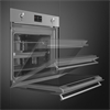 Встраиваемый электрический духовой шкаф Smeg SO6302TX 8017709294663